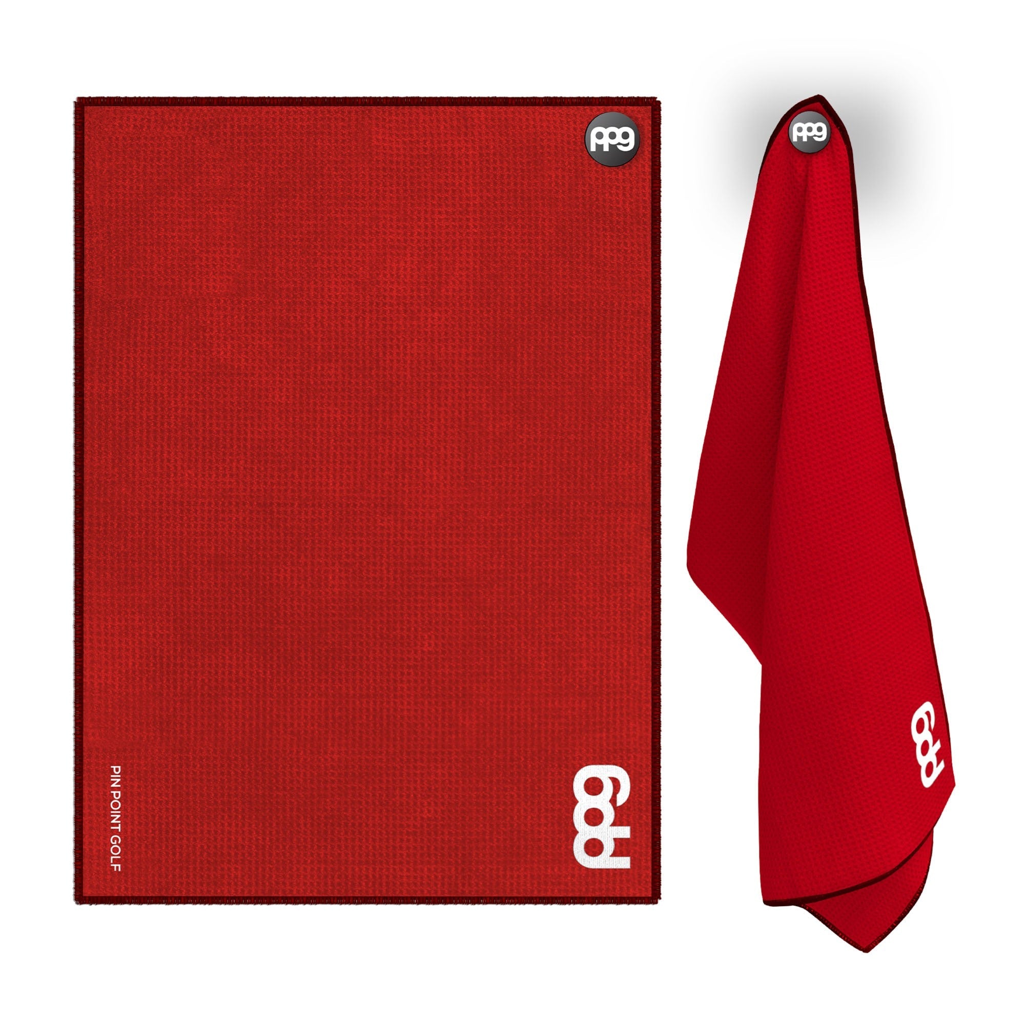 Magnetic Golf Towel Red